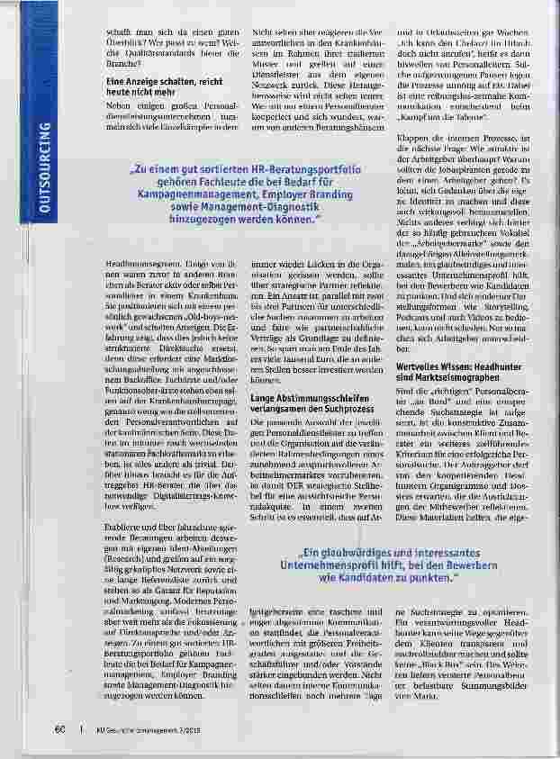 Vorschauseite 2: Fordern Sie Ihre Personalberater!