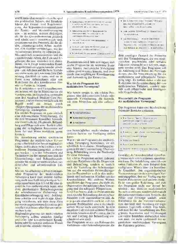 Vorschauseite 2: Regionalprogramm der medizinischen Versorgung