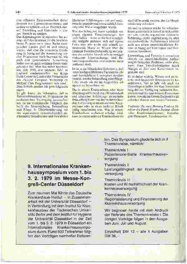 Vorschauseite 4: Regionalprogramm der medizinischen Versorgung