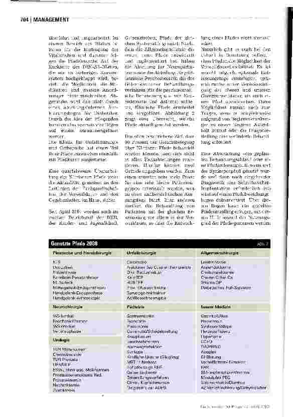 Vorschauseite 3: Standardisierung hilft Patient und Krankenhaus
