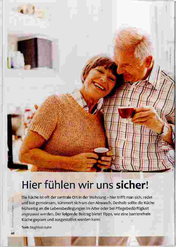 Vorschauseite 1: Hier fühlen wir uns sicher!