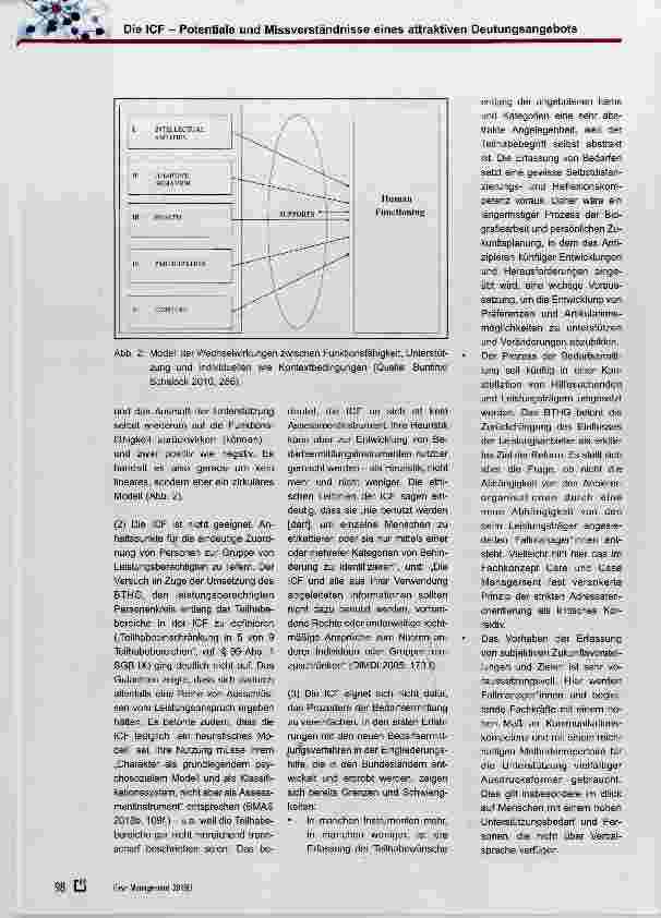 Vorschauseite 4: Die ICF - Potentiale und Missverständnisse eines attraktiven Deutungsangebots