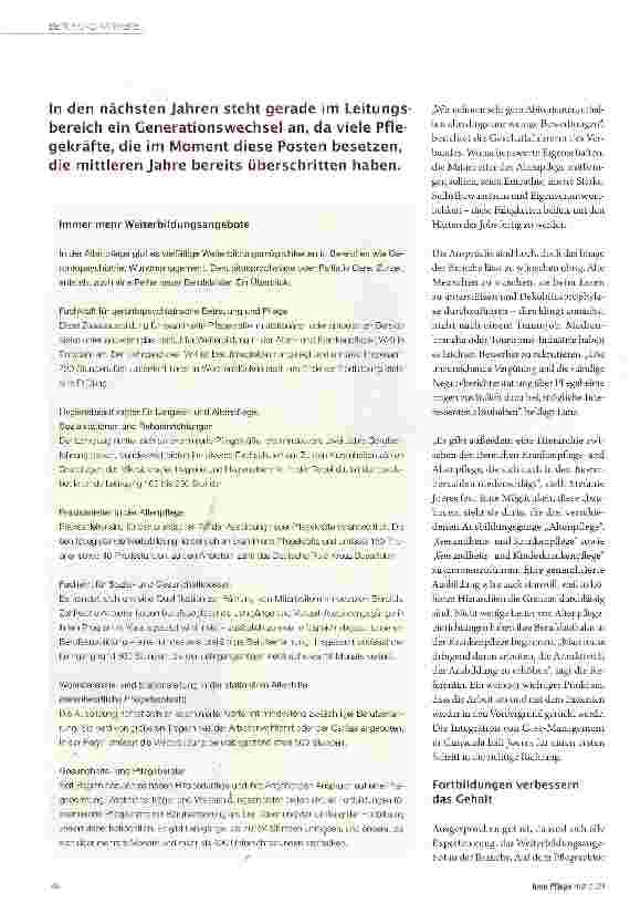 Vorschauseite 3: Aufstiegschancen garantiert