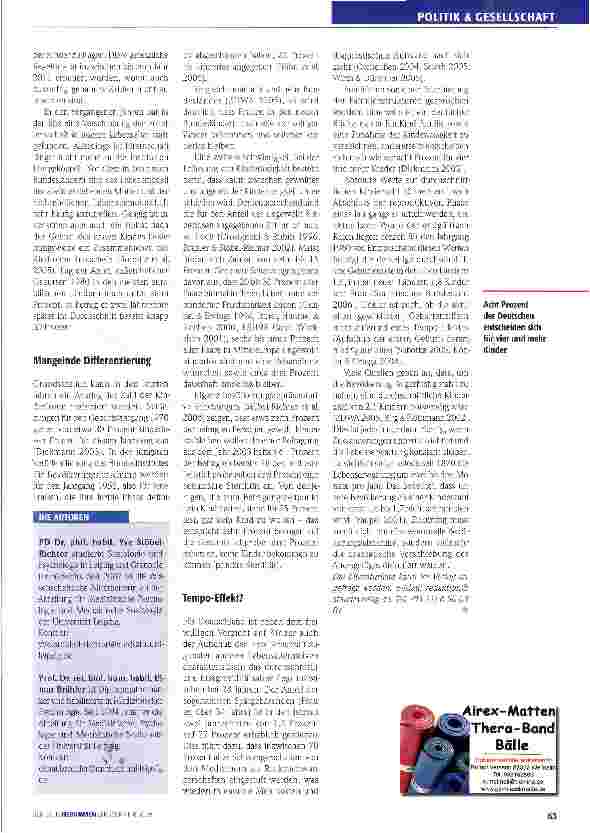 Vorschauseite 2: Fragwürdige Statistik