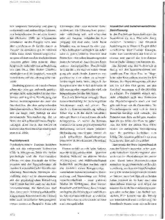 Vorschauseite 3: Der psychologisch bedingte Sturz