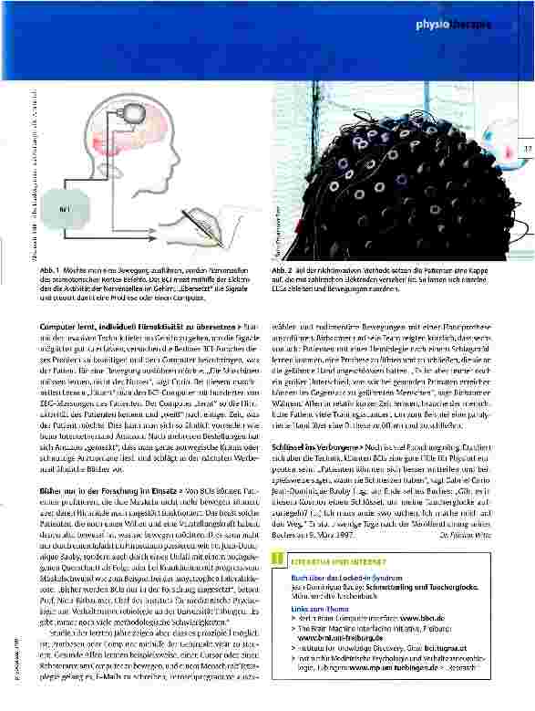 Vorschauseite 2: Mit Gedanken bewegen