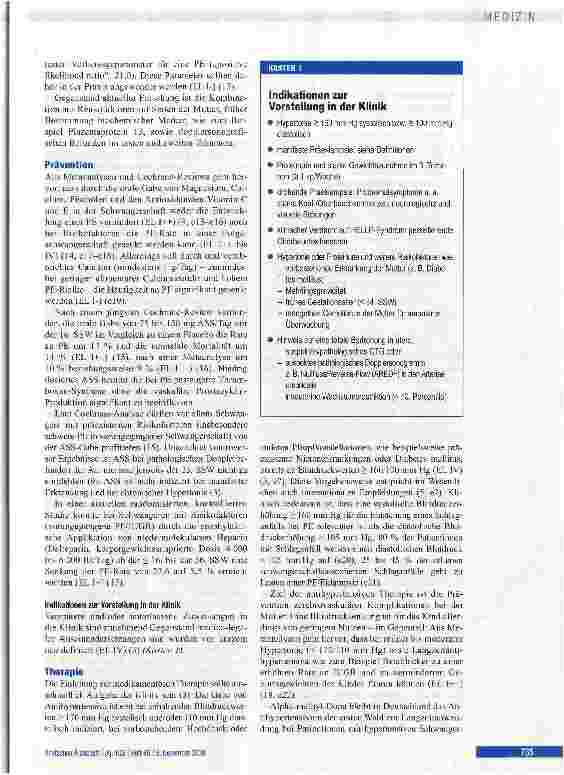 Vorschauseite 3: Diagnostik und Therapie hypertensiver Schwangerschaftserkrankungen