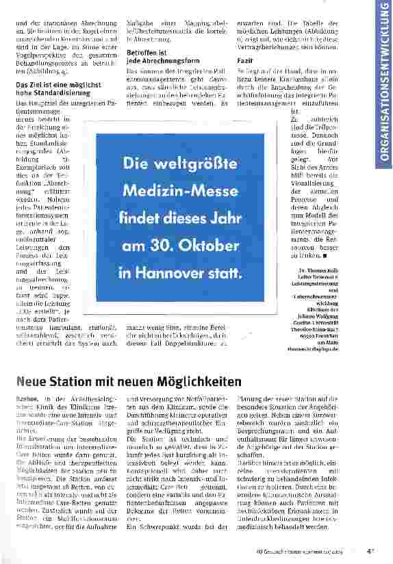 Vorschauseite 5: Prozesse sollen reibungslos ineinander greifen
