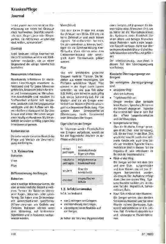 Vorschauseite 2: Maßnahmen gegen die Fäulnis (Sepsis)