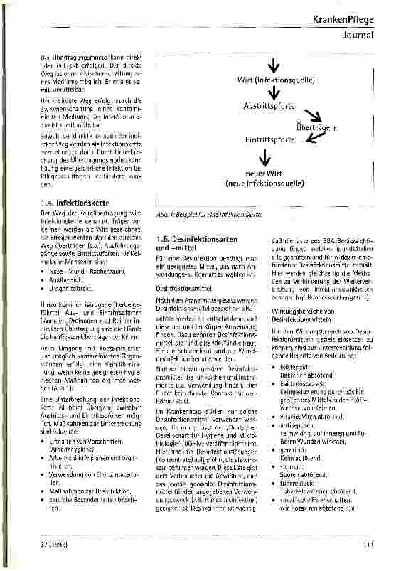 Vorschauseite 3: Maßnahmen gegen die Fäulnis (Sepsis)