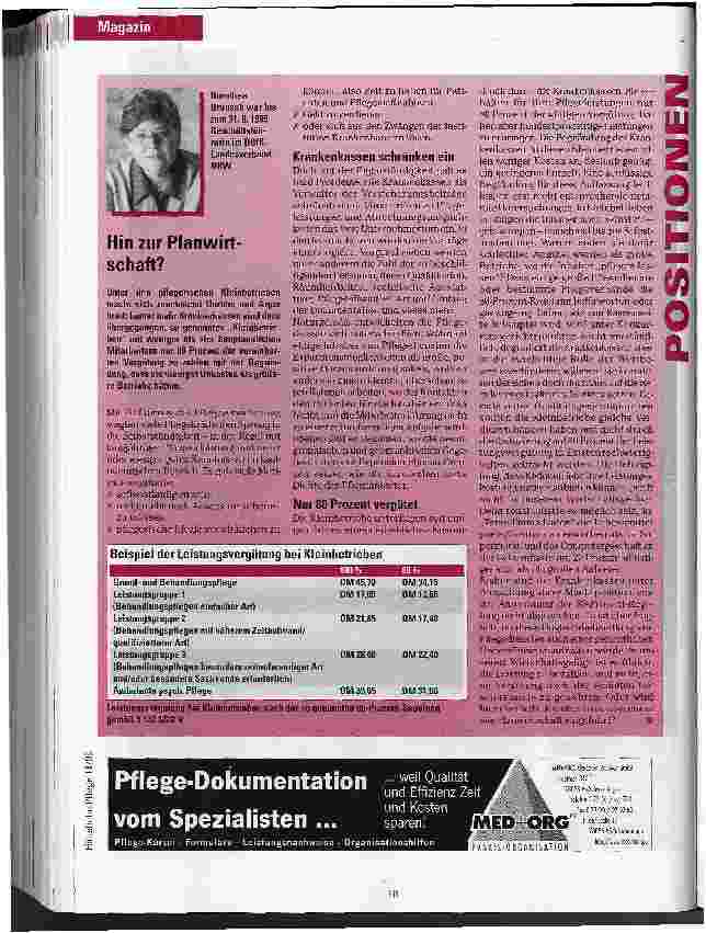 Vorschauseite 1: Hin zur Planwirtschaft?