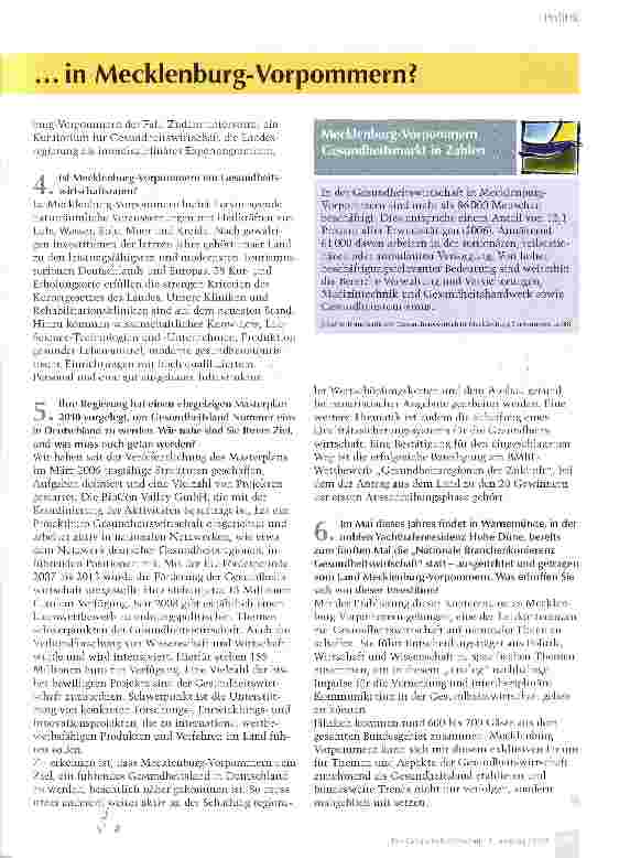 Vorschauseite 2: Ist Gesundheit ein Wirtschaftsfaktor...