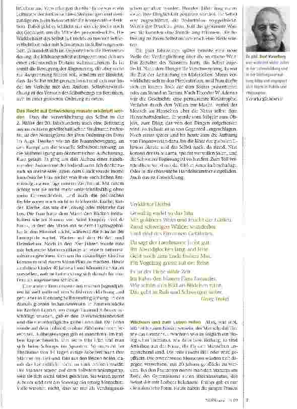 Vorschauseite 2: Werde, was Du bist!