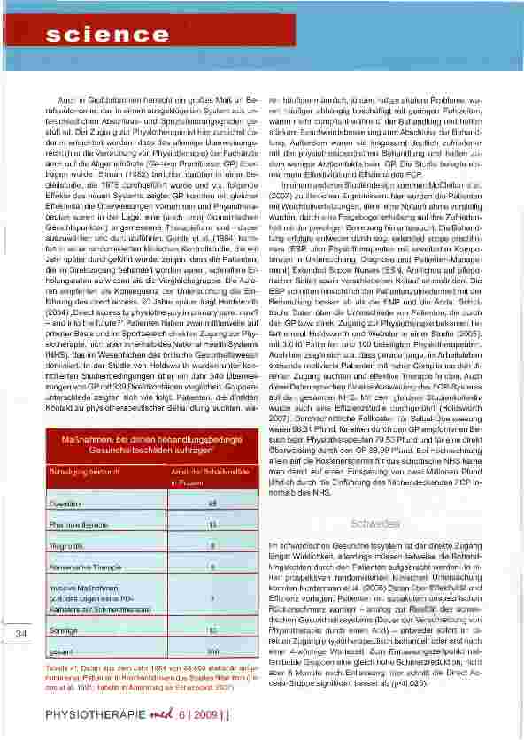 Vorschauseite 5: First-Contact-Practice in der Physiotherapie