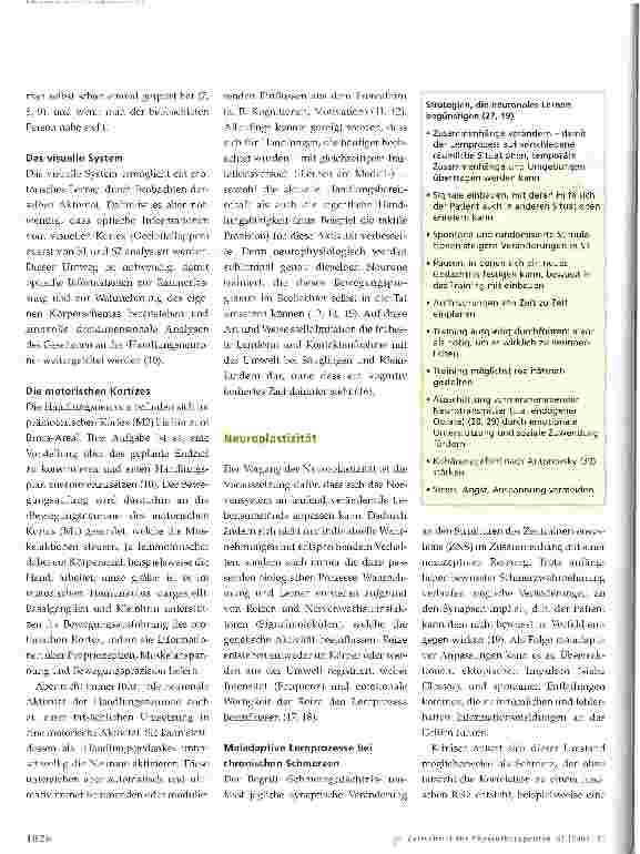 Vorschauseite 2: Visuelle und mentale Bewegungstherapien
