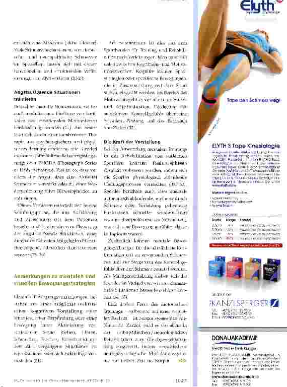 Vorschauseite 3: Visuelle und mentale Bewegungstherapien
