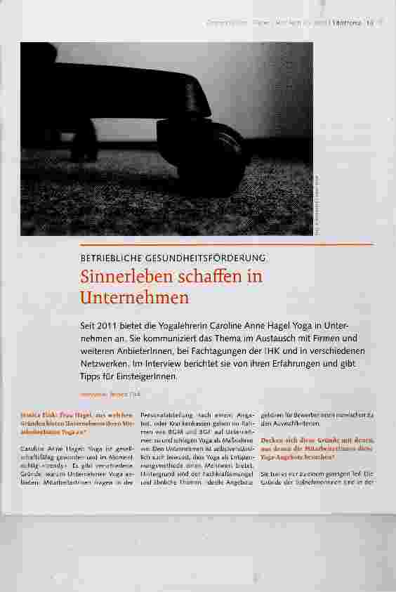 Vorschauseite 1: Sinnerleben schaffen in Unternehmen