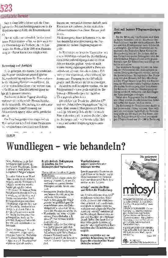 Vorschauseite 4: Mobile Ergotherapie und psychologische Schmerzbewältigungsprogramme Neue Hilfsangebote der Rheuma-Liga