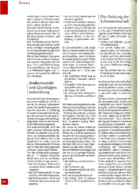 Vorschauseite 3: Identität und Selbstverständnis einer Schwesternschaft heute Am Beispiel der Schwesternschaft des Evangelischen Diakonievereins Berlin Zehlendorf e. V.