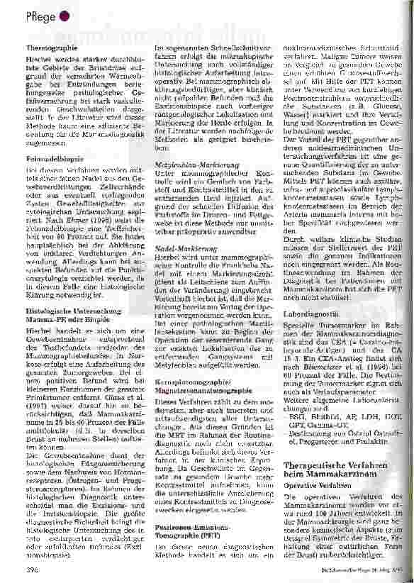 Vorschauseite 2: Das Mammakarzinom 2. Teil