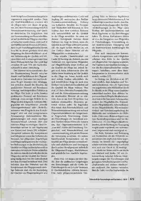Vorschauseite 6: Kritische Diskussion zur bisherigen Qualitätsdebatte in der Langzeitpflege ein Plädoyer für eine systemische und auf empirischen Erkenntnissen beruhende Betrachtung der Entwicklun…