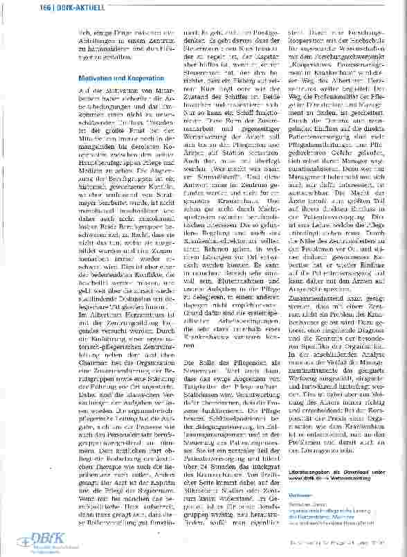 Vorschauseite 3: Die Center-Konzeption -Ausweg aus der Klinikkrise?
