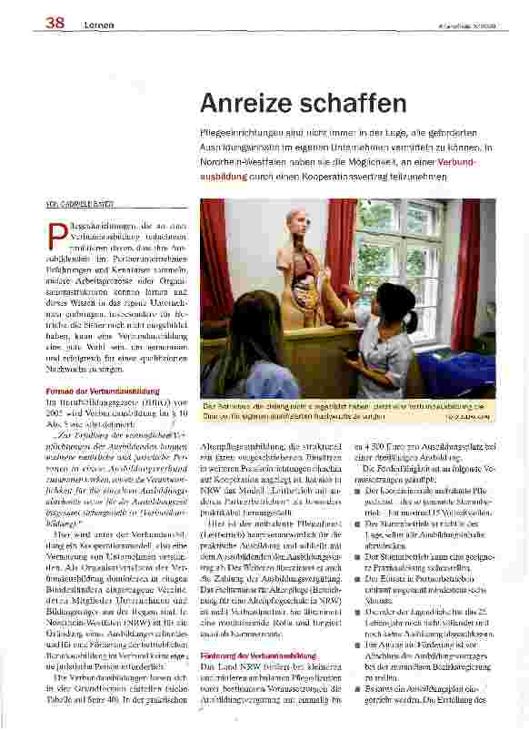 Vorschauseite 1: Anreize schaffen