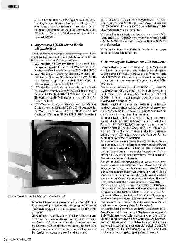 Vorschauseite 4: LCD-Monitore in der Medizintechnik