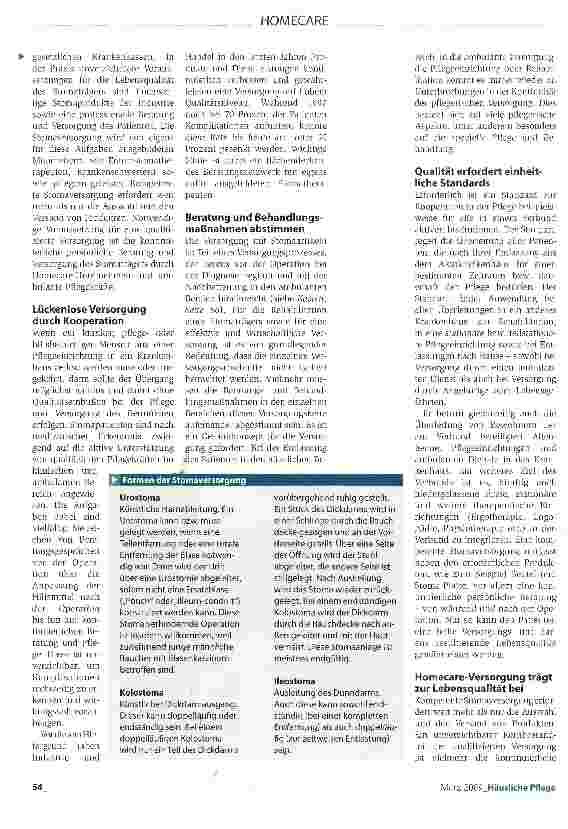 Vorschauseite 2: Auf optimale Pflege und Beratung angewiesen