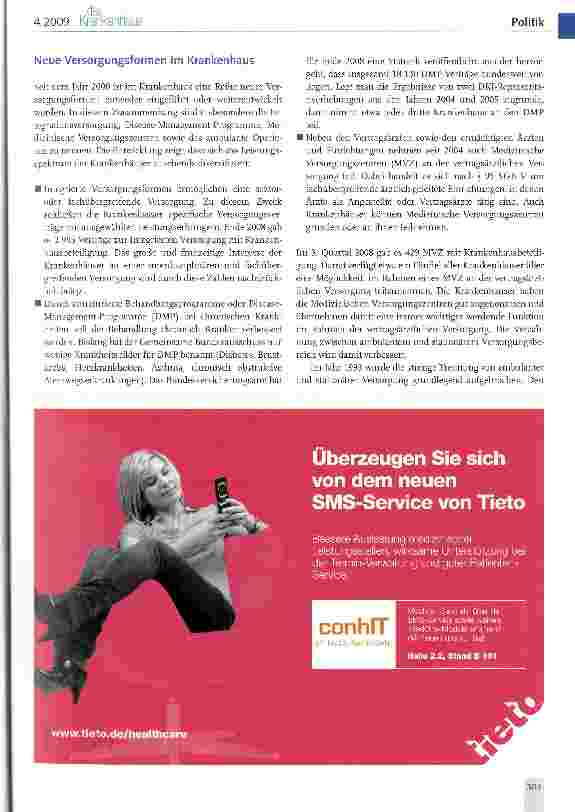 Vorschauseite 6: Krankenhäuser zwischen Innovationsund Kostendruck