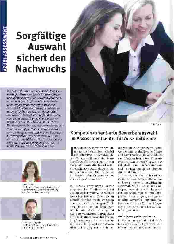 Vorschauseite 1: Sorgfältige Auswahl sichert den Nachwuchs