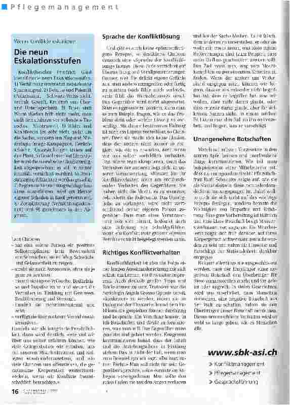 Vorschauseite 3: Handeln, bevor es zum «Point of no Return» kommt