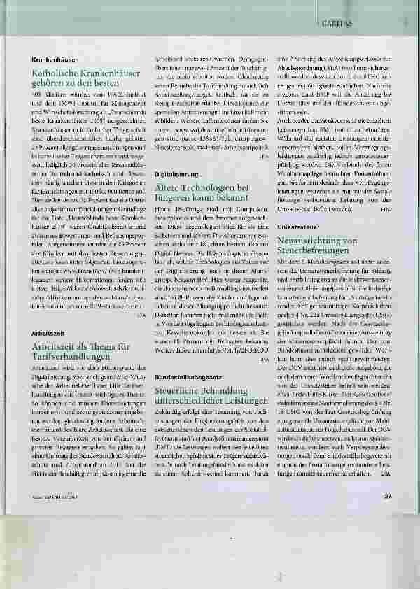 Vorschauseite 2: Gesundheit: wichtig für Mitarbeitende und Unternehmen