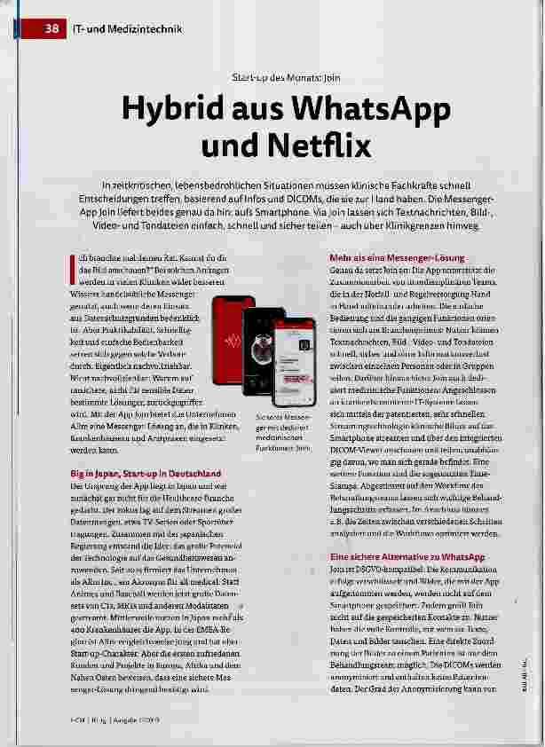 Vorschauseite 1: Hybrid aus WhatsApp und Netflix