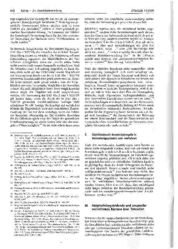 Vorschauseite 4: Die Beweislastverteilung in sozialgerichtlichen und sozialverwaltungsrechtlichen Verfahren der gesetzlichen Unfallversicherung
