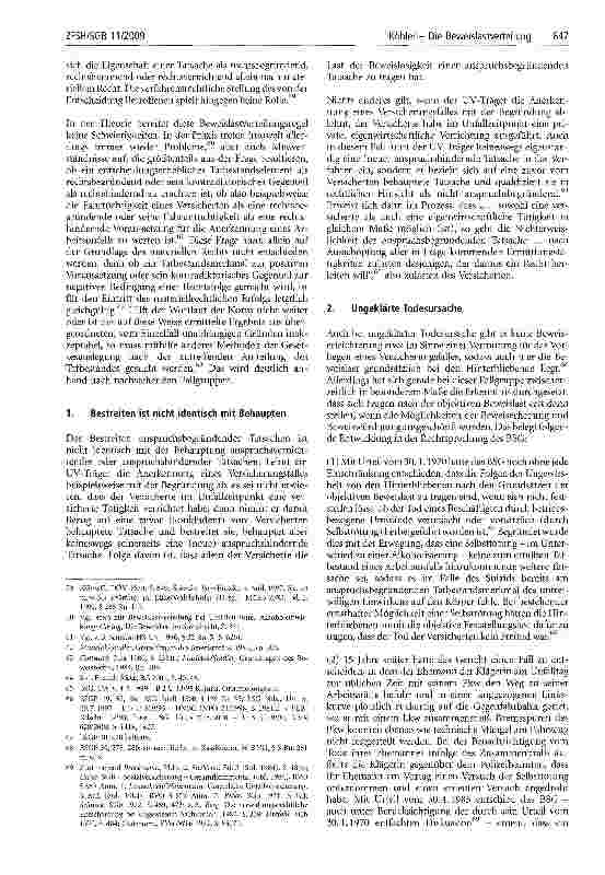 Vorschauseite 5: Die Beweislastverteilung in sozialgerichtlichen und sozialverwaltungsrechtlichen Verfahren der gesetzlichen Unfallversicherung