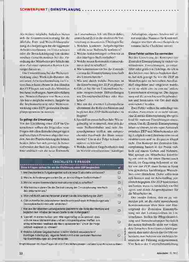 Vorschauseite 3: Wie Sie Fachkräfte entlasten