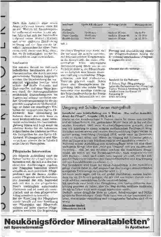 Vorschauseite 5: Diabetes mellitus Schülerarbeit Altenpflege, Grundlagen der medizinischen und pflegerischen Intervention