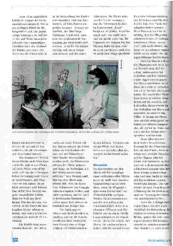 Vorschauseite 3: Vera Henrici - Beruf Kinderkrankenschwester