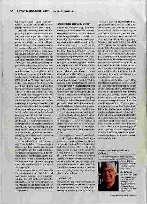 Vorschauseite 4: Globalisierte Unsicherheit