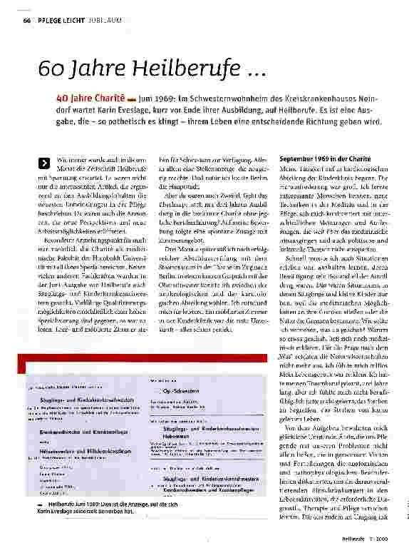 Vorschauseite 1: 6o]ahre Heilberufe