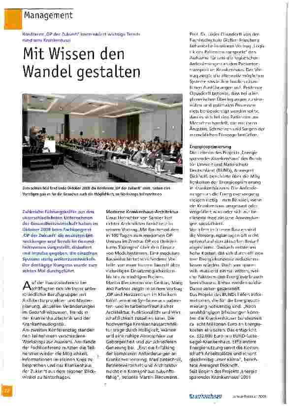 Vorschauseite 1: Mit Wissen den Wandel gestalten