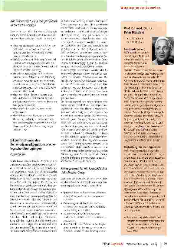 Vorschauseite 4: Lernen „von innen herausDer didaktische Prozess logopädischer Therapieplanung unter der Leiterkenntnistheorie des radikalen Konstruktivismus