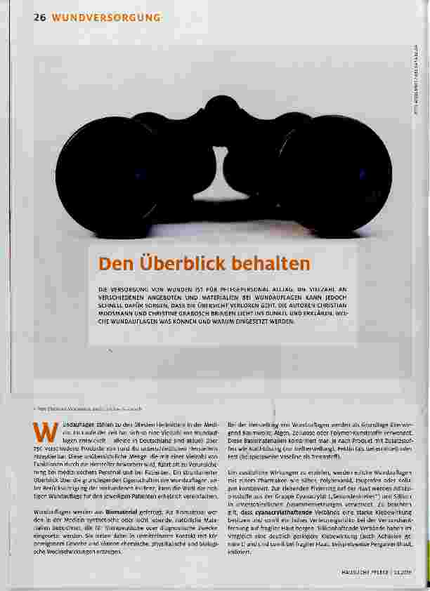 Vorschauseite 1: Den Überblick behalten