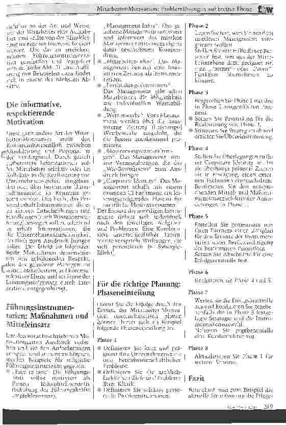 Vorschauseite 3: Mitarbeiter-Motivation: Problemlösungen auf breiter Ebene Interne Marketing-Kommunikation im Krankenhaus