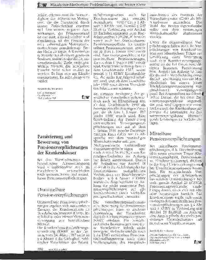 Vorschauseite 4: Mitarbeiter-Motivation: Problemlösungen auf breiter Ebene Interne Marketing-Kommunikation im Krankenhaus