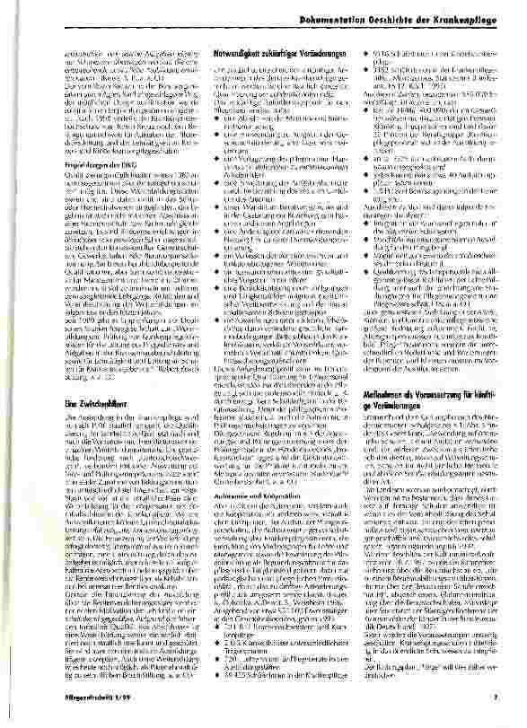 Vorschauseite 6: Von der lehrenden Schwester zur Lehrerin für Pflegeberufe