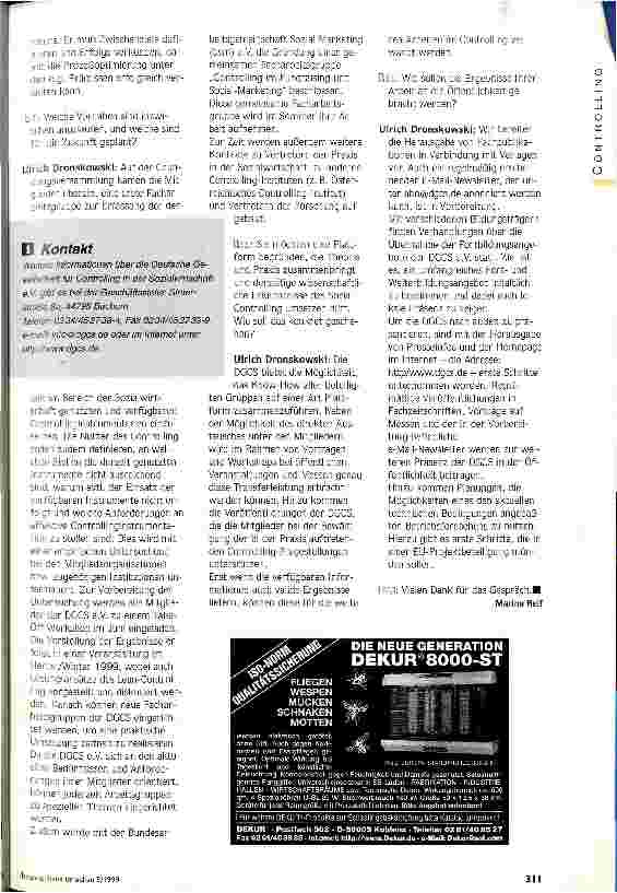 Vorschauseite 2: Der Controller als Ressourcenlenker Neuer Controllerverband für soziale Einrichtungen gegründet