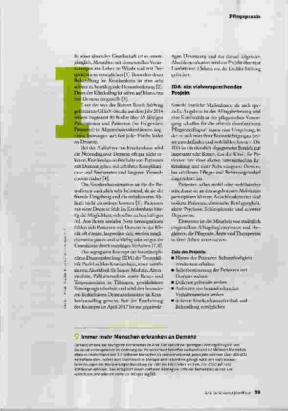 Vorschauseite 2: GESCHÜTZTER RAUM FÜR DEMENZKRANKE