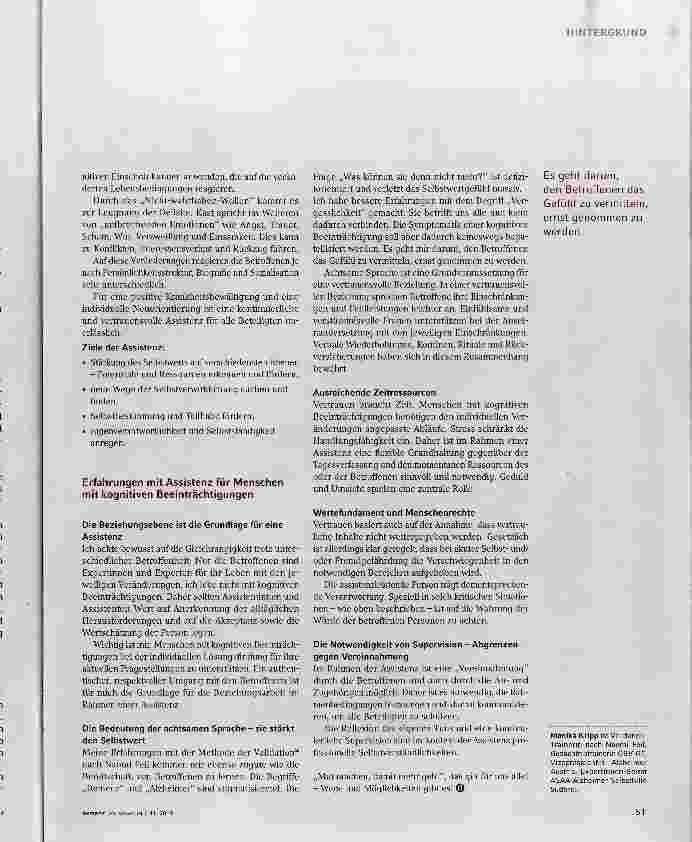 Vorschauseite 2: Mut machen, damit mehr geht!